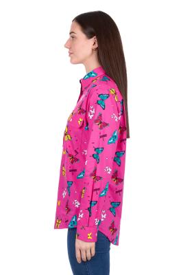 Giselle Women's 1/2 Placket L/S Shirt