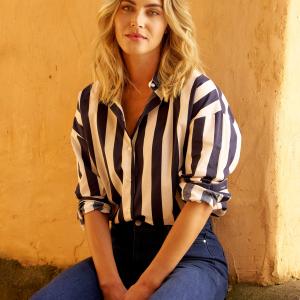 Navy Stripe Shirt