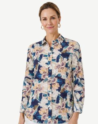 Velvet Bloom Long Sleeve Shirt