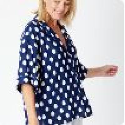 Sotina Navy Women's Shirt